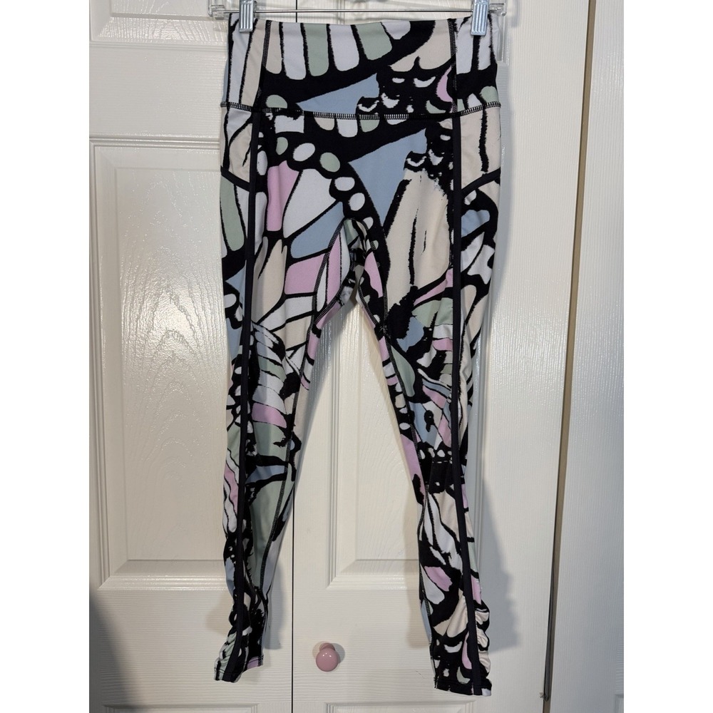 Free People Women's 7/8 Leggings Butterfly Print Size Small